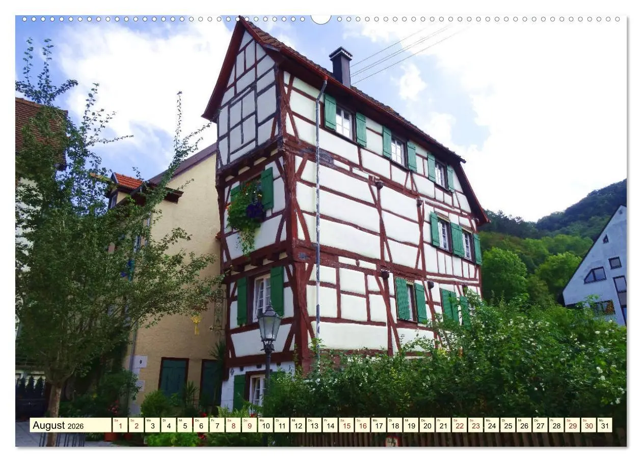 Bild: 9783457892039 | Unterwegs in der Altstadt von Geislingen (Wandkalender 2026 DIN A2...