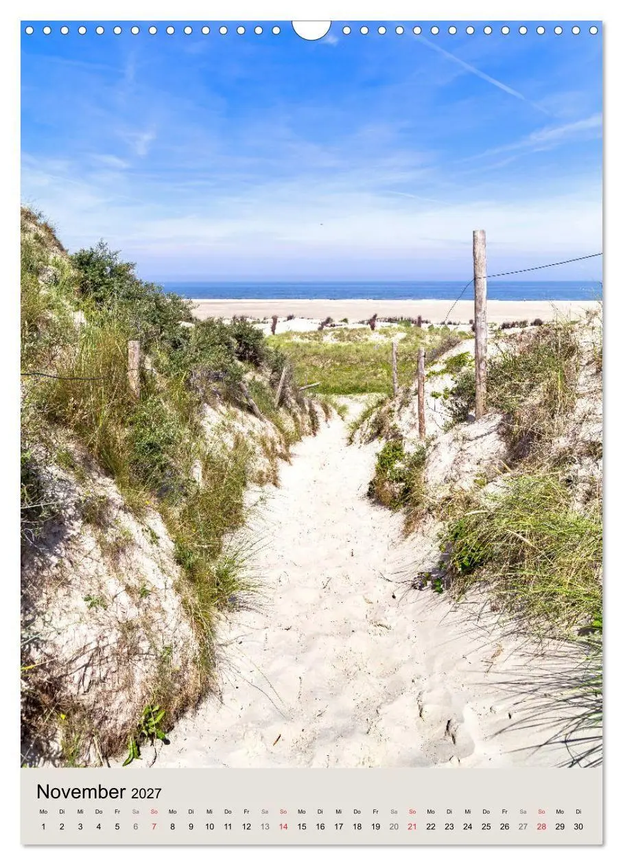 Bild: 9783569692039 | Borkum Strandspaziergang (Wandkalender 2027 DIN A3 hoch), CALVENDO...
