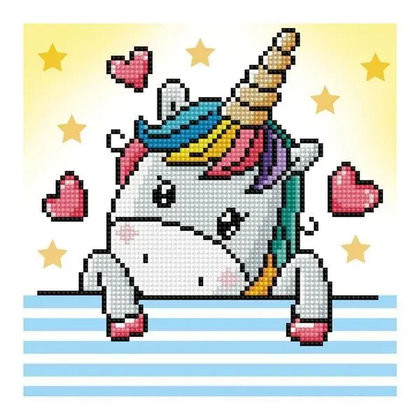 Bild: 4895225932139 | Dotzies by Diamond Dotz Einhornbaby | Kit (Bastelset) | 2593213 | 2024