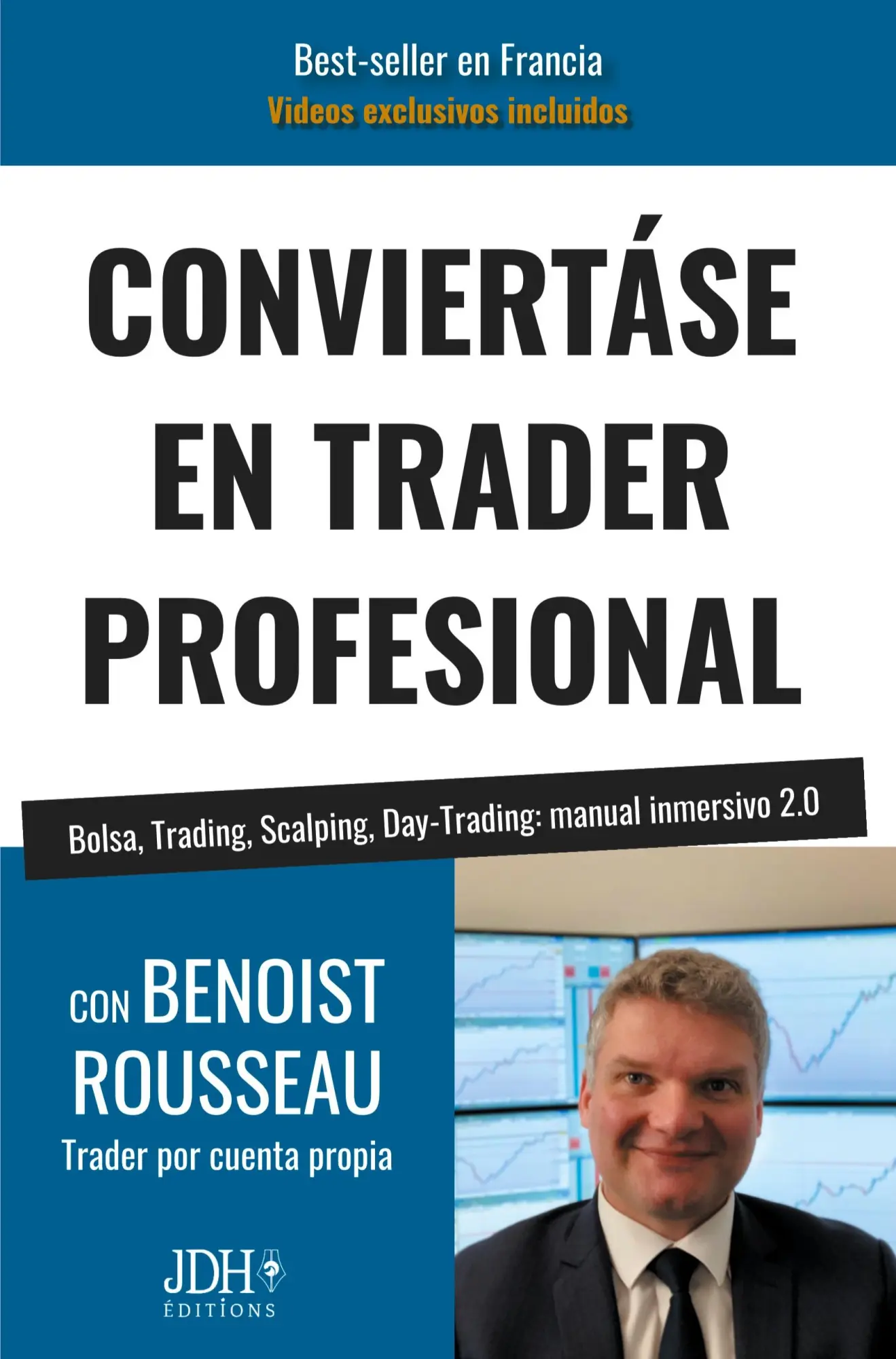 Cover: 9782381272139 | CONVIERTÁSE EN TRADER PROFESIONAL | Benoist Rousseau | Taschenbuch