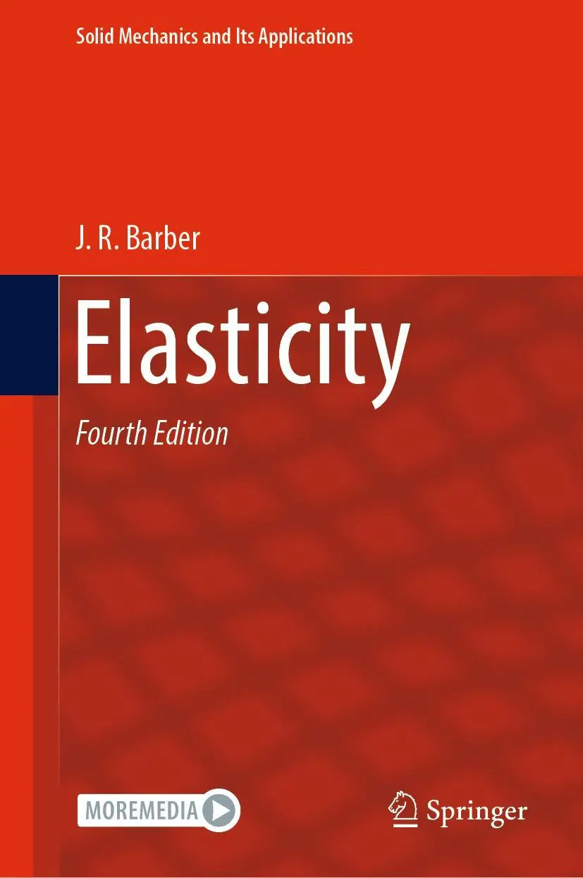 Cover: 9783031152139 | Elasticity | J. R. Barber | Buch | xx | Englisch | 2023 | Springer Cover: 9783031152139 | Elasticity | J. R. Barber | Buch | xx | Englisch | 2023 | Springer