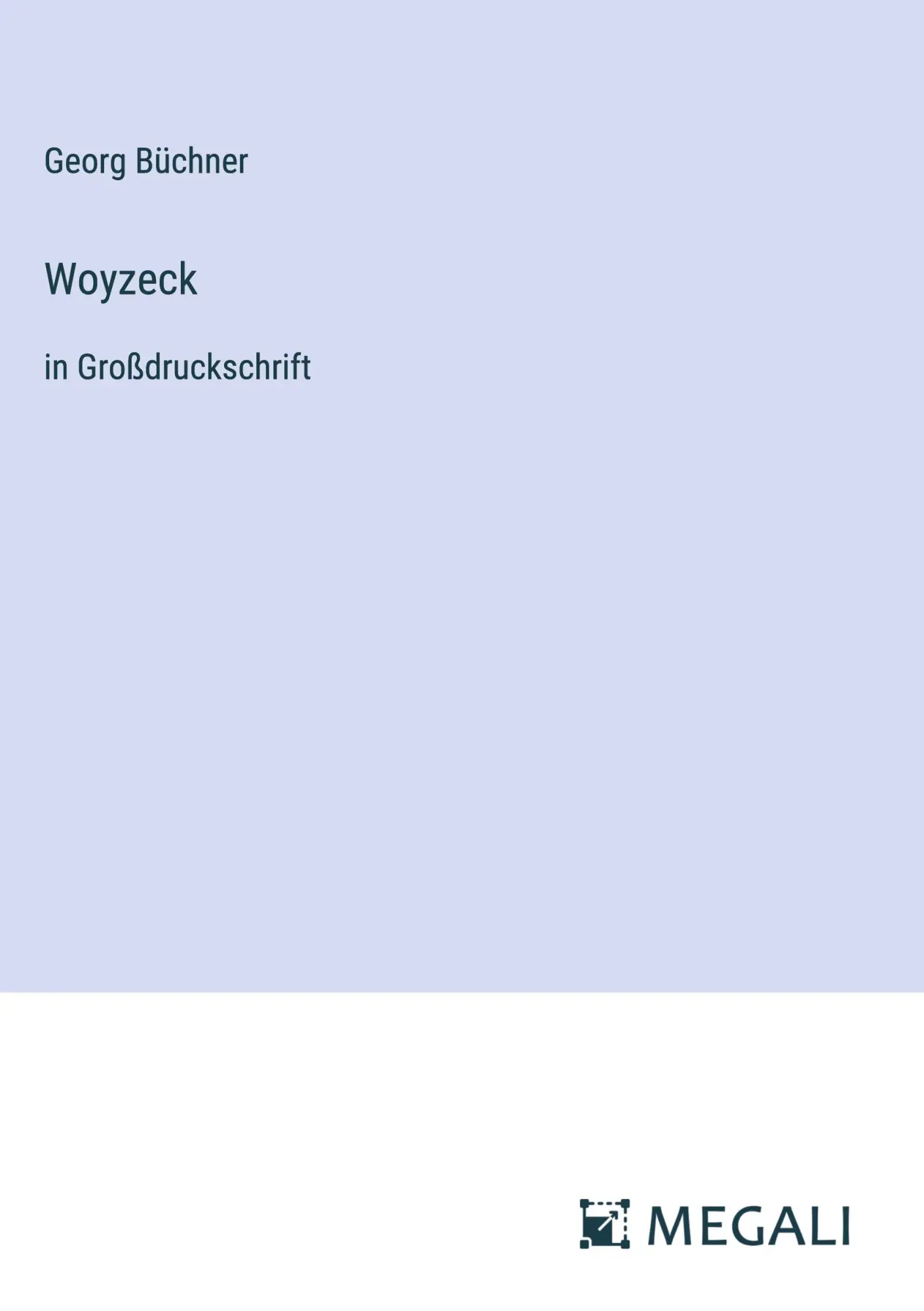 Cover: 9783387042139 | Woyzeck | in Großdruckschrift | Georg Büchner | Buch | 52 S. | Deutsch