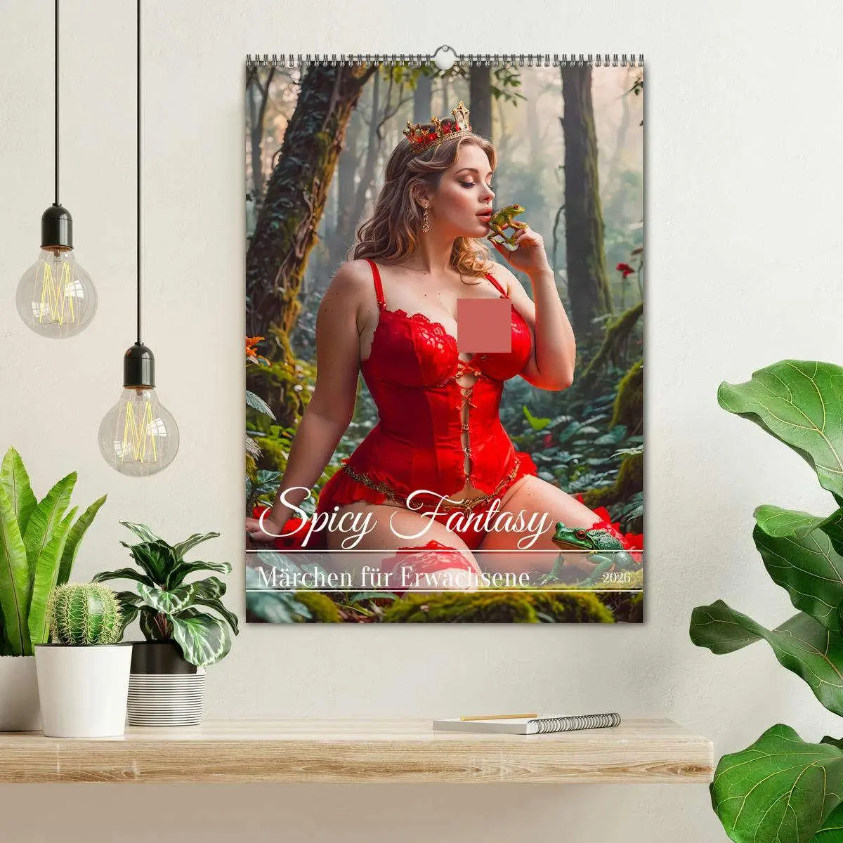 Bild: 9783457262139 | Spicy Fantasy - Märchen für Erwachsene (Wandkalender 2026 DIN A2...