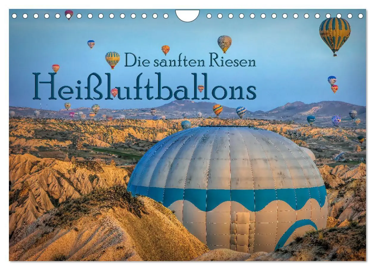 Cover: 9783457332139 | Heißluftballons Die sanften Riesen (Wandkalender 2026 DIN A4 quer),...