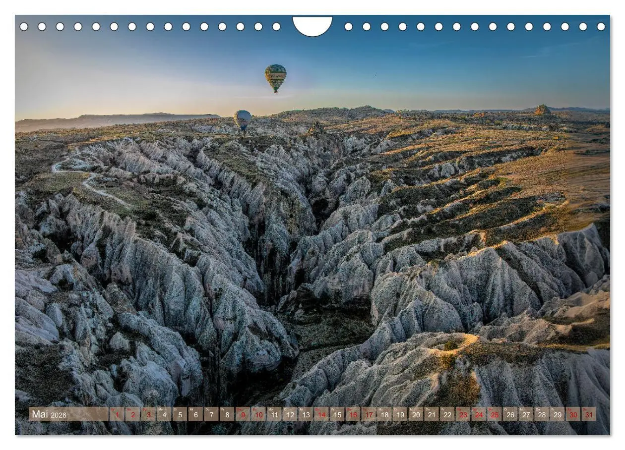 Bild: 9783457332139 | Heißluftballons Die sanften Riesen (Wandkalender 2026 DIN A4 quer),...