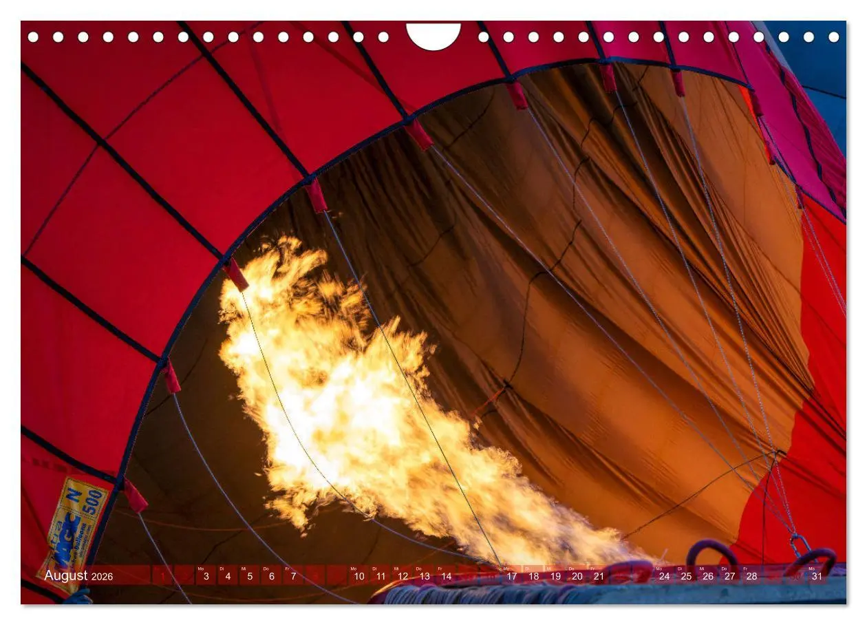 Bild: 9783457332139 | Heißluftballons Die sanften Riesen (Wandkalender 2026 DIN A4 quer),...