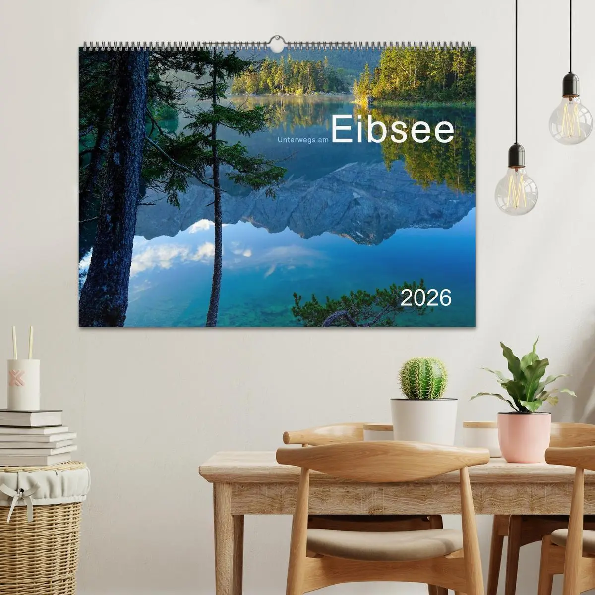 Bild: 9783516042139 | Unterwegs am Eibsee (Wandkalender 2026 DIN A2 quer), CALVENDO...