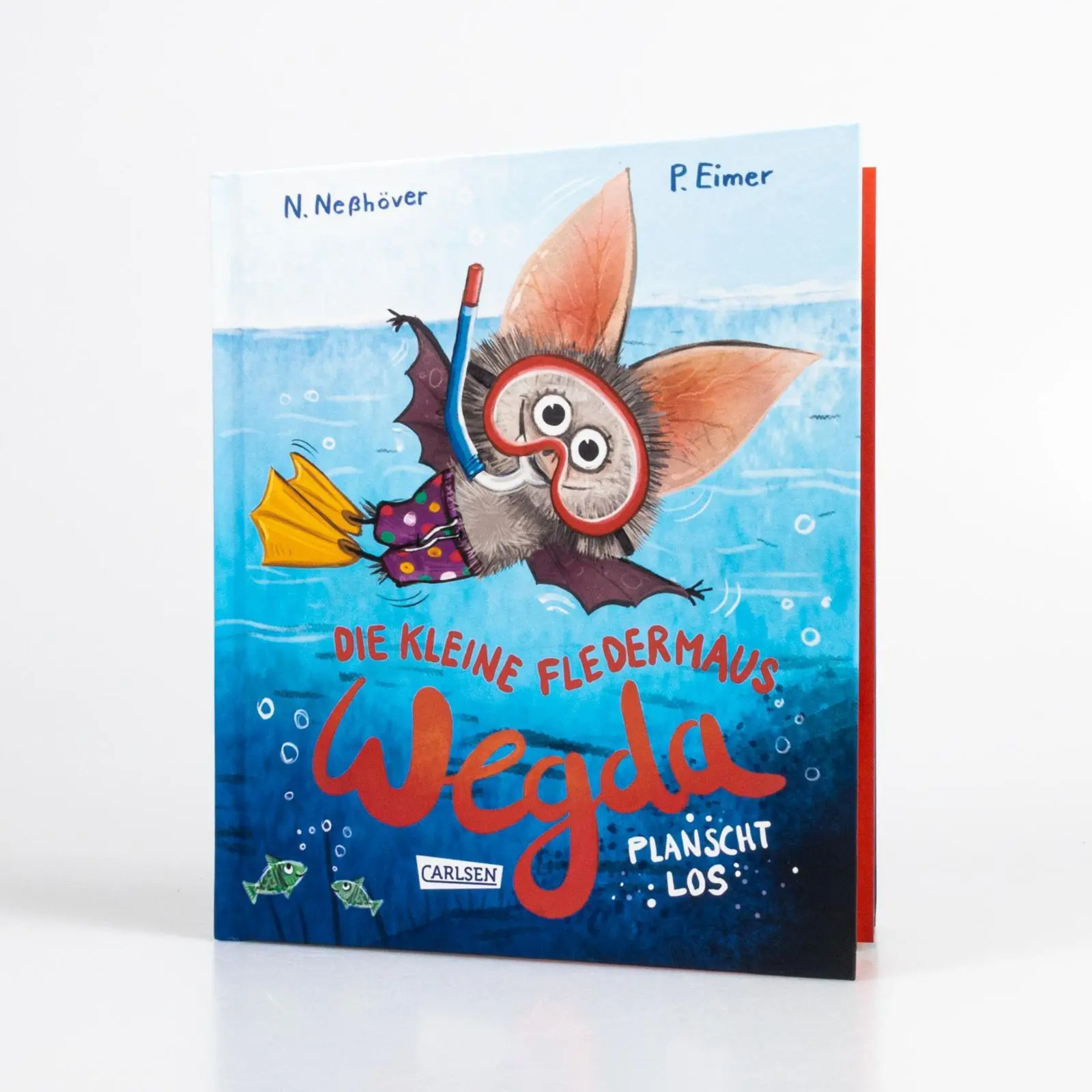 Bild: 9783551522139 | Die kleine Fledermaus Wegda: Wegda planscht los | Nanna Neßhöver