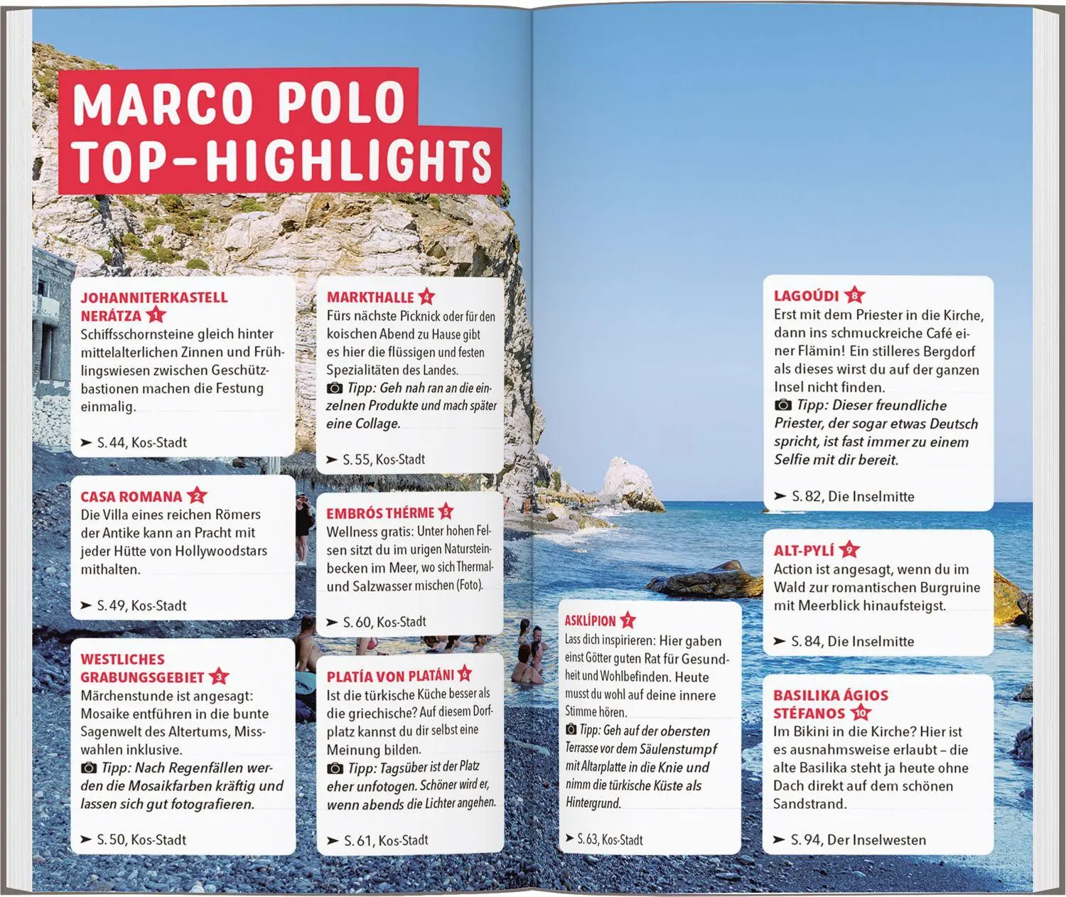 Bild: 9783829742139 | MARCO POLO Reiseführer Kos | Klaus Bötig | Taschenbuch | 128 S. | 2025