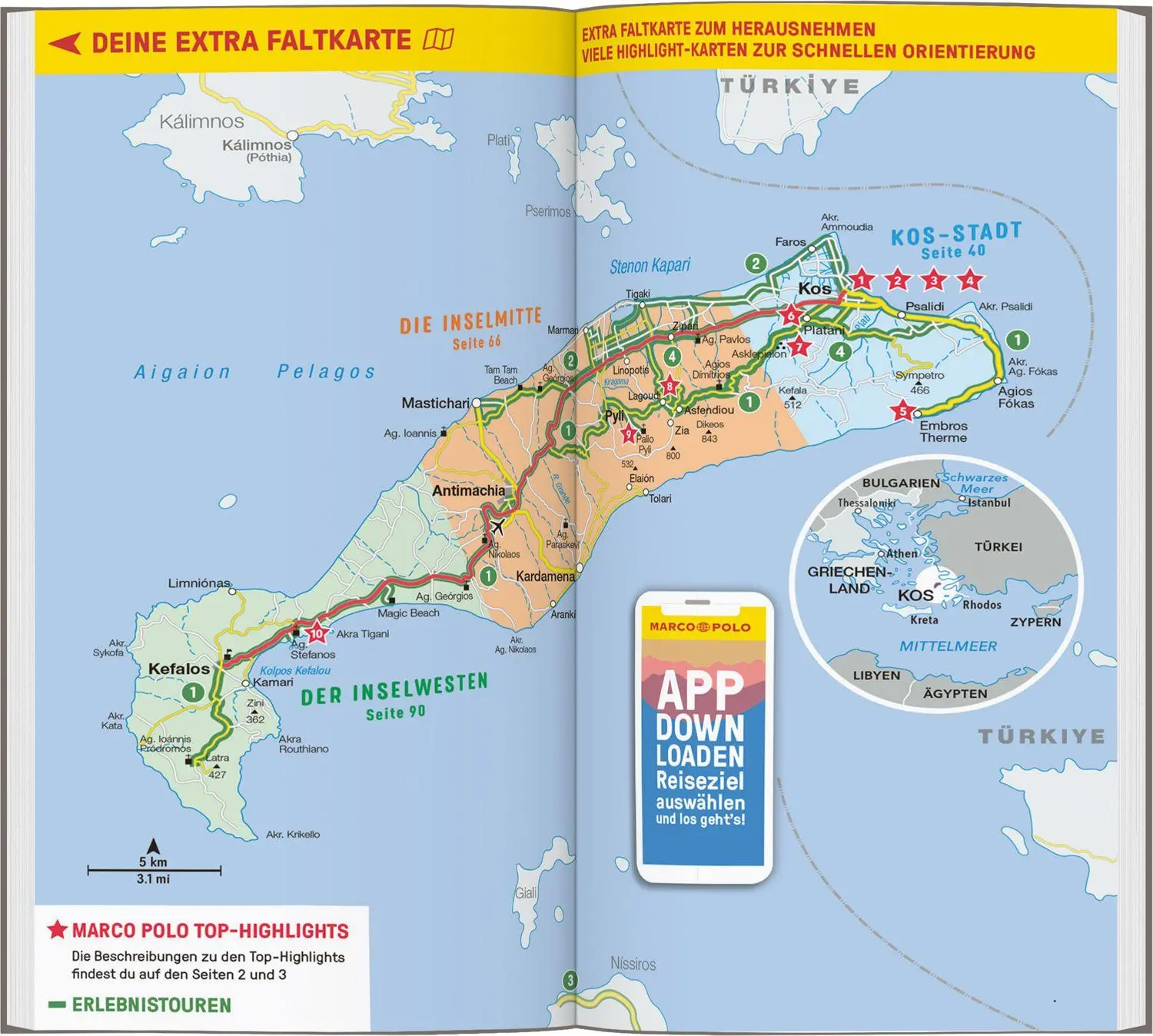 Bild: 9783829742139 | MARCO POLO Reiseführer Kos | Klaus Bötig | Taschenbuch | 128 S. | 2025