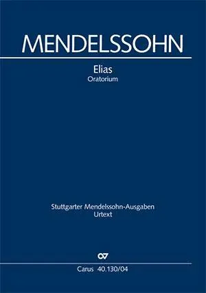 Cover: 9790007092139 | Elias | Ein Oratorium nach Worten des Alten Testaments | Bartholdy