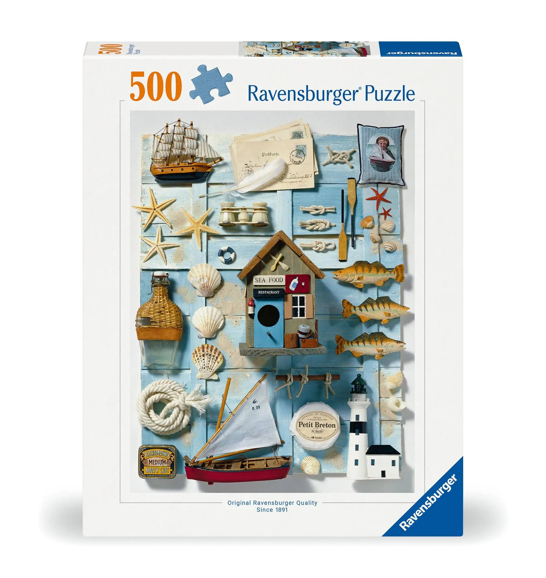 Cover: 4005555002239 | Erwachsenenpuzzle 500 Teile - Maritimes Flair | Spiel | 12000223