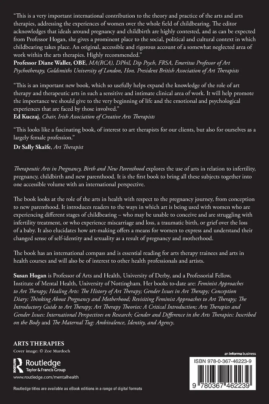 Rückseite: 9780367462239 | Therapeutic Arts in Pregnancy, Birth and New Parenthood | Susan Hogan