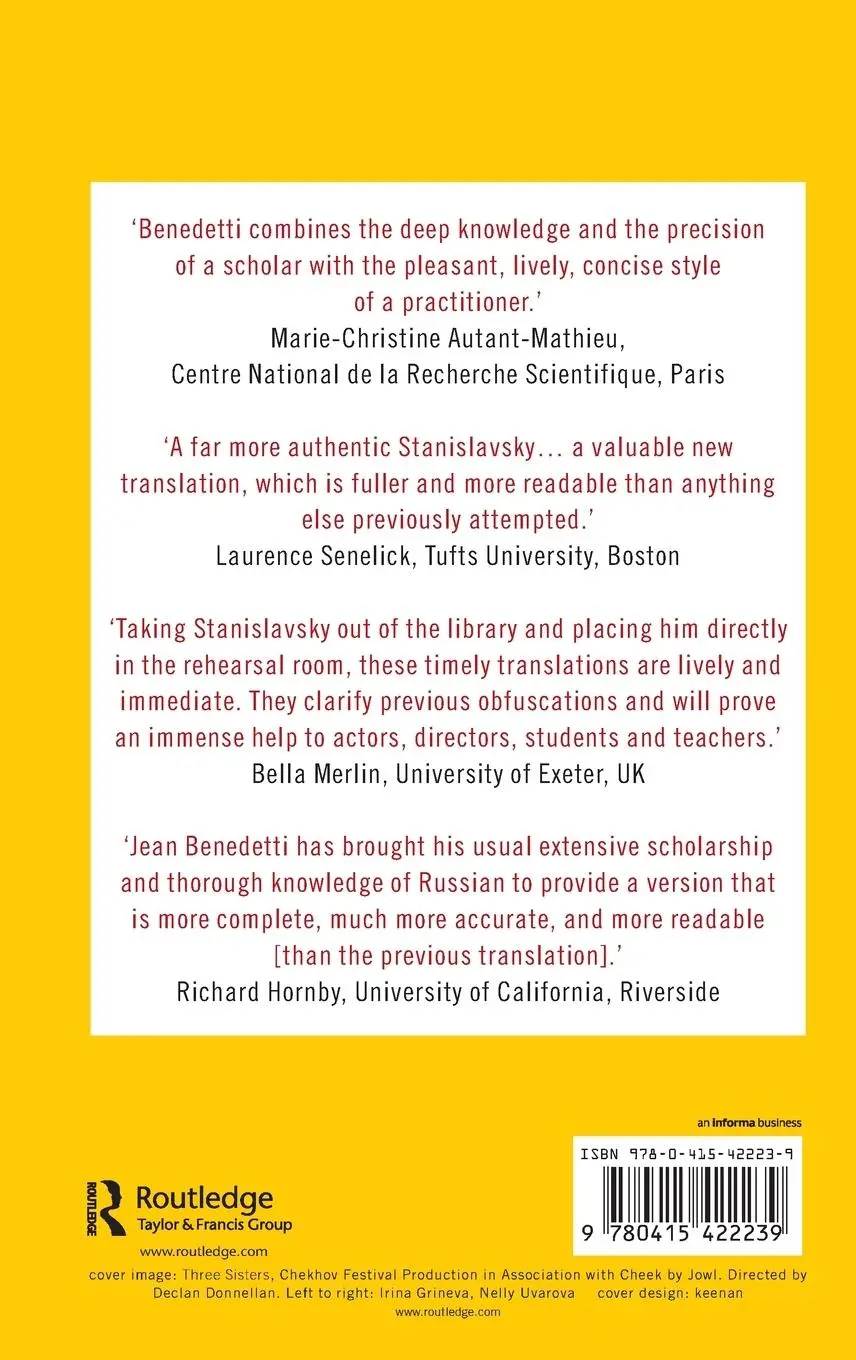 Rückseite: 9780415422239 | An Actor's Work | A Student's Diary | Konstantin Stanislavski | Buch