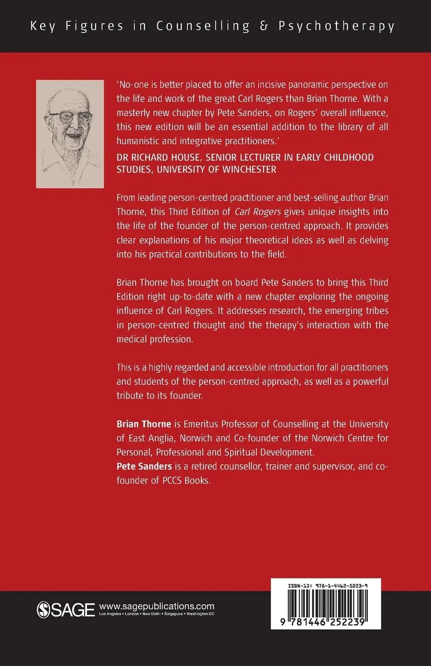 Rückseite: 9781446252239 | Carl Rogers | Brian Thorne (u. a.) | Taschenbuch | Englisch | 2012
