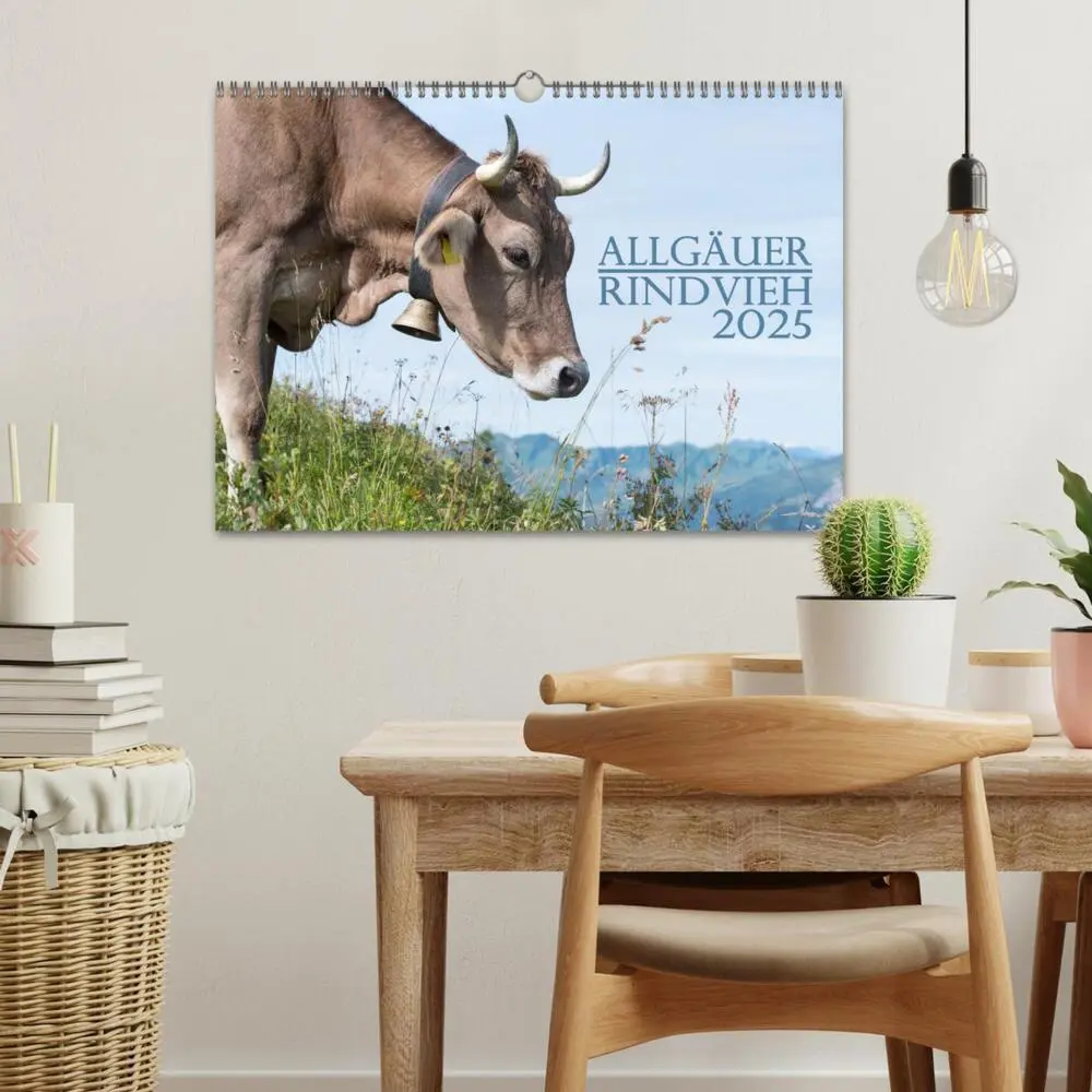 Bild: 9783383832239 | Allgäuer Rindvieh 2025 (Wandkalender 2025 DIN A3 quer), CALVENDO...