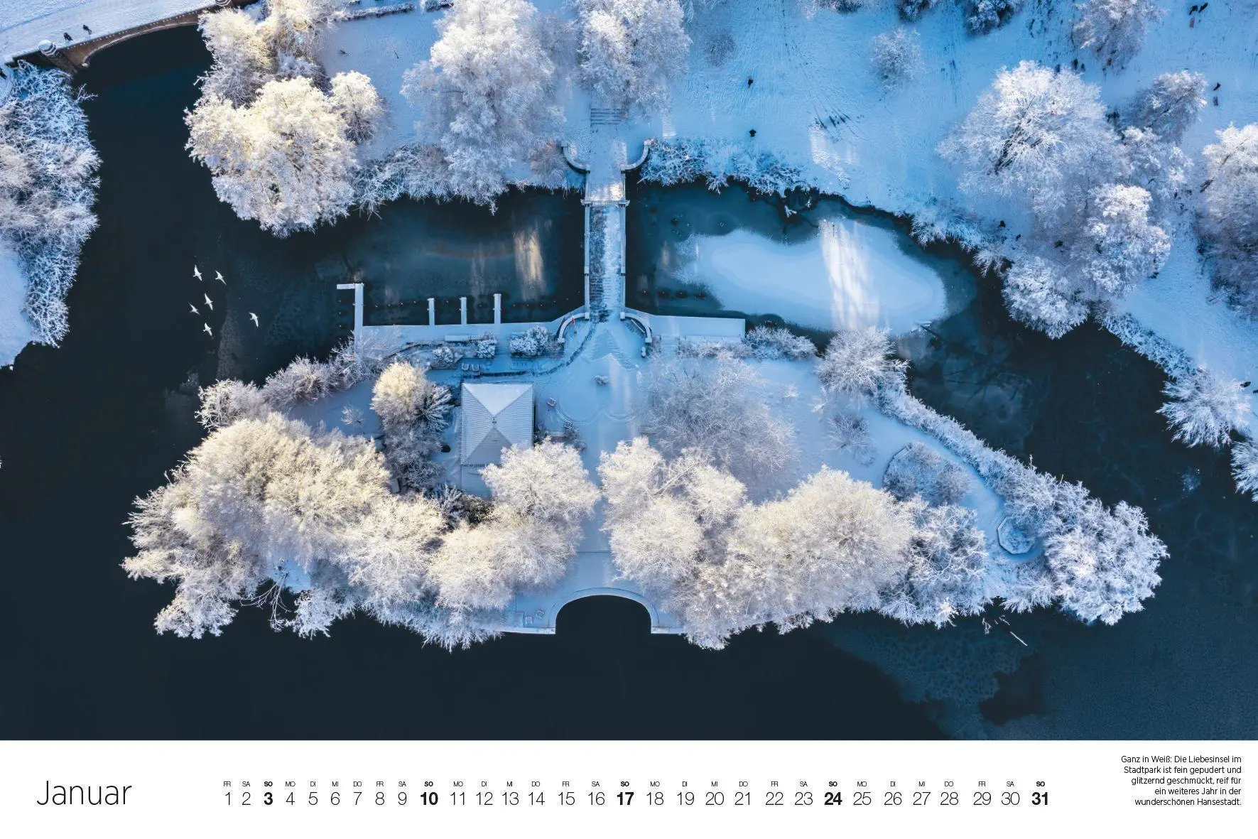 Bild: 9783667132239 | Hamburg - aus den Wolken 2027 | Kalender | 14 S. | Deutsch | 2027