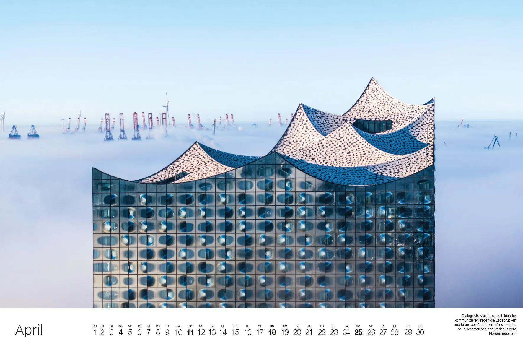 Bild: 9783667132239 | Hamburg - aus den Wolken 2027 | Kalender | 14 S. | Deutsch | 2027