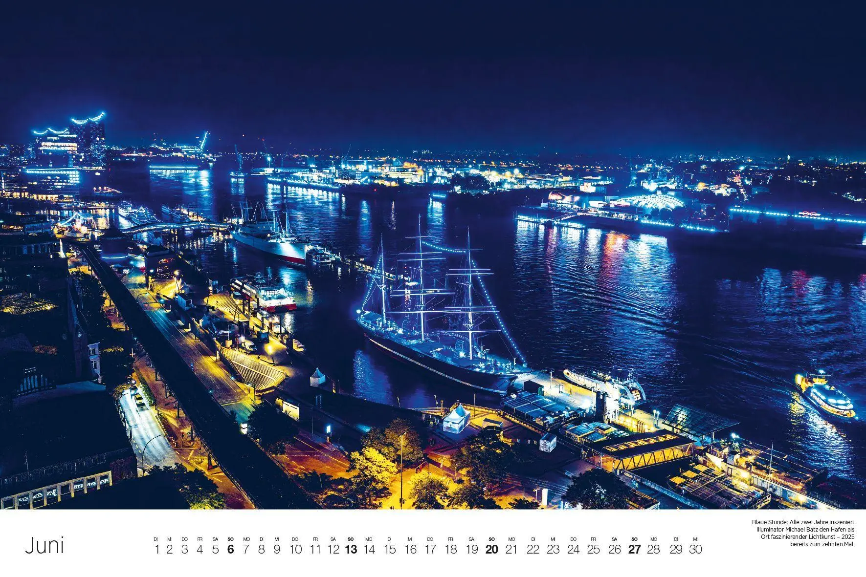 Bild: 9783667132239 | Hamburg - aus den Wolken 2027 | Kalender | 14 S. | Deutsch | 2027