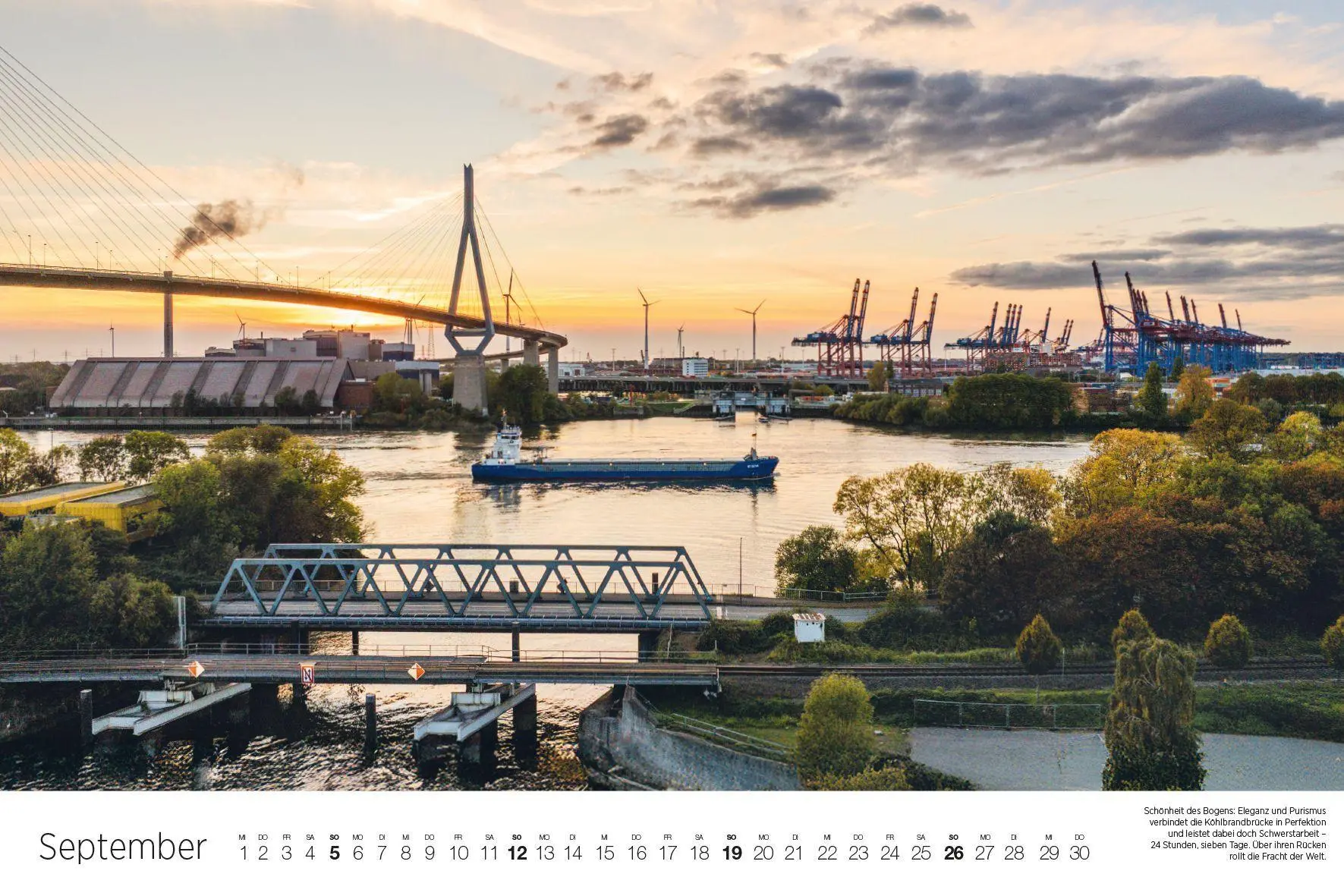 Bild: 9783667132239 | Hamburg - aus den Wolken 2027 | Kalender | 14 S. | Deutsch | 2027