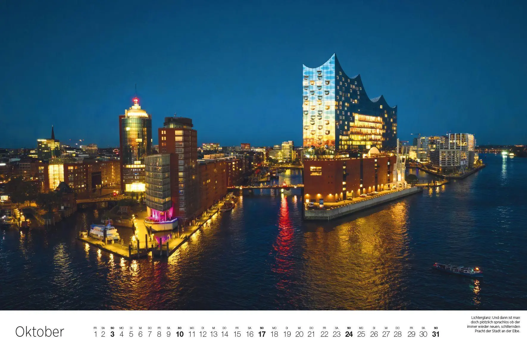 Bild: 9783667132239 | Hamburg - aus den Wolken 2027 | Kalender | 14 S. | Deutsch | 2027