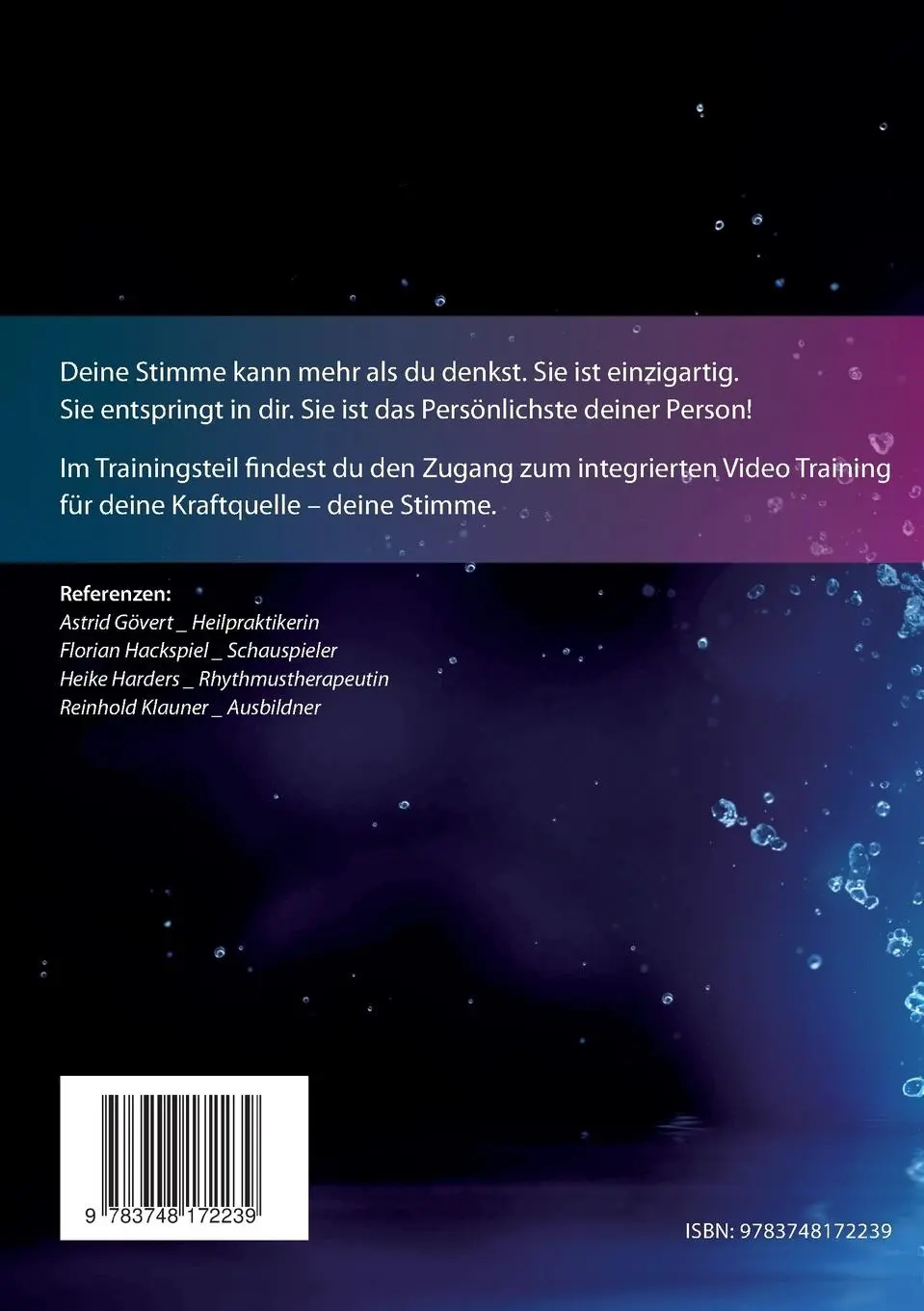 Rückseite: 9783748172239 | Nada Brahma - Kraftquelle Stimme | Silvia Wessely | Taschenbuch | 2019