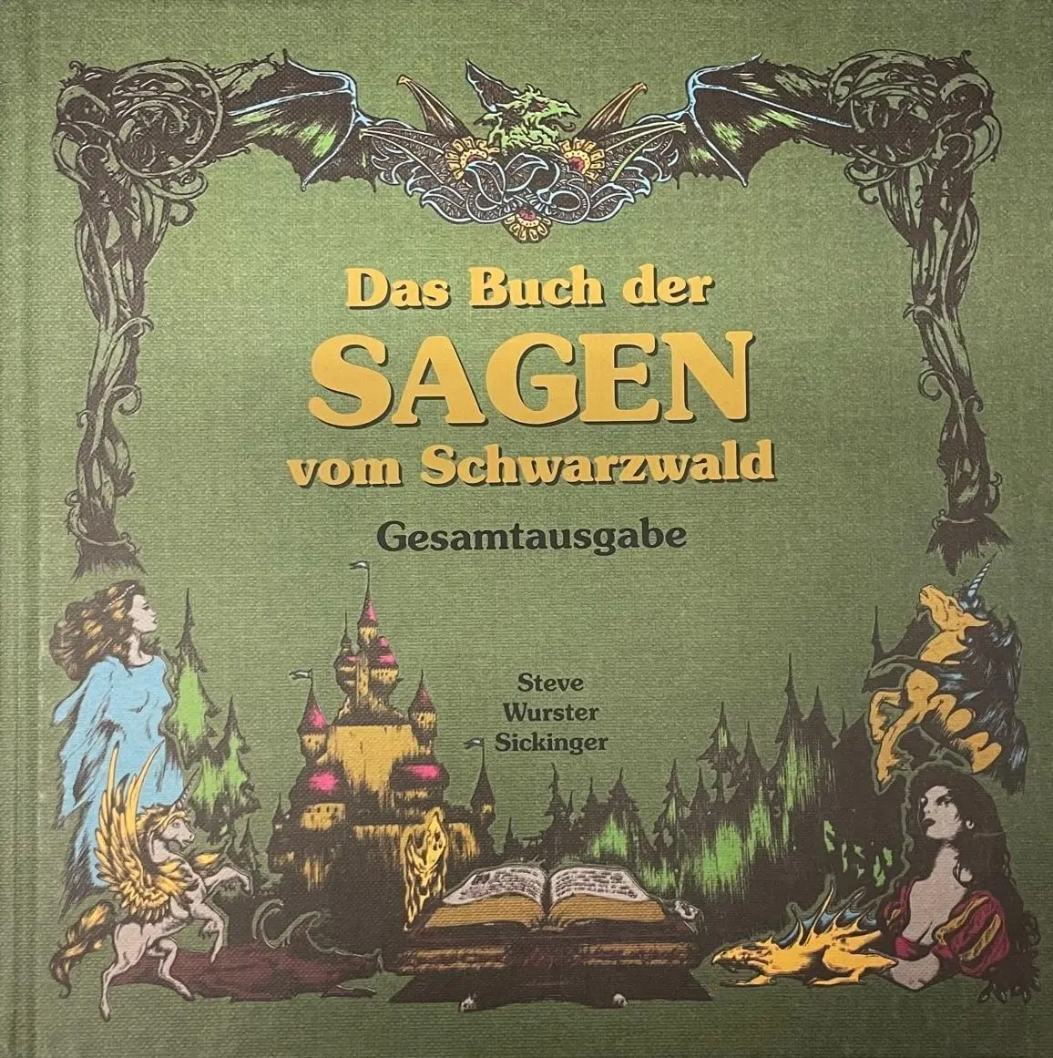 Cover: 9783948842239 | Das Buch der Sagen vom Schwarzwald | Gesamtausgabe | Wurster (u. a.)