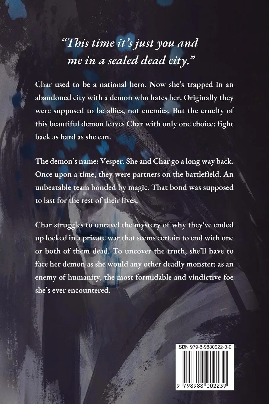 Rückseite: 9798988002239 | The First and Last Demon | A Sapphic Fantasy Romance | Hiyodori | Buch