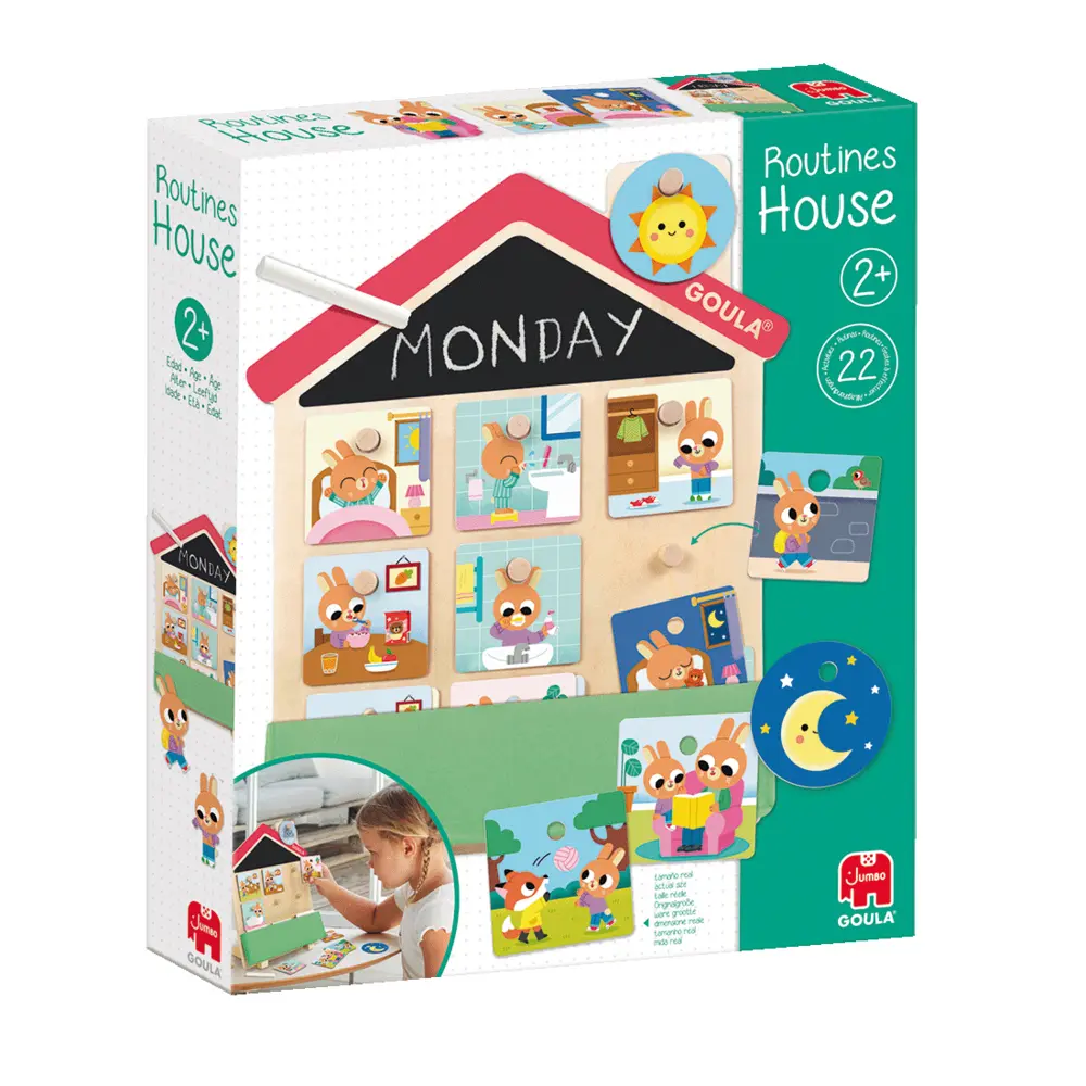 Cover: 8410446002339 | GOULA Routines House | Spiel | In Karton | 1110700211 | Deutsch | 2024