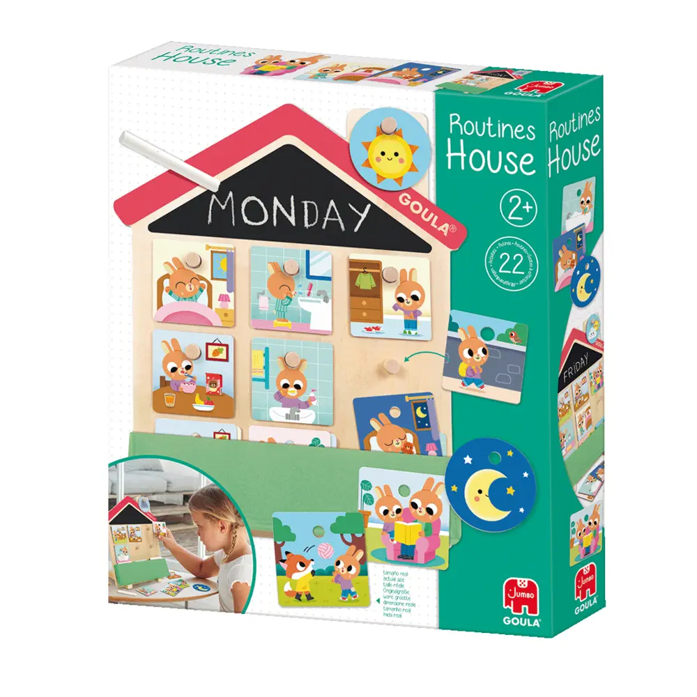 Bild: 8410446002339 | GOULA Routines House | Spiel | In Karton | 1110700211 | Deutsch | 2024