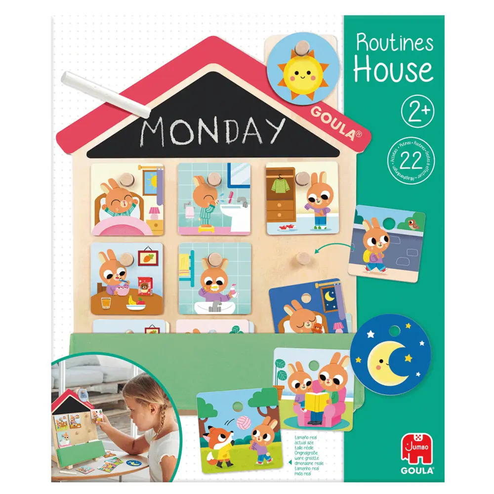 Bild: 8410446002339 | GOULA Routines House | Spiel | In Karton | 1110700211 | Deutsch | 2024