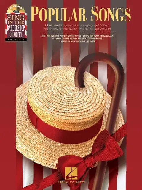 Cover: 9781480352339 | Popular Songs | Sing in the Barbershop Quartet, Volume 4 | Corporation