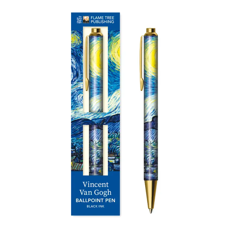 Cover: 9781835622339 | Premium Kugelschreiber: Vincent van Gogh, Sternennacht | Publishing