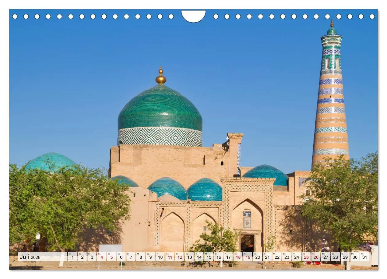 Bild: 9783457932339 | Usbekistan Mythos Seidenstraße hautnah (Wandkalender 2026 DIN A4...