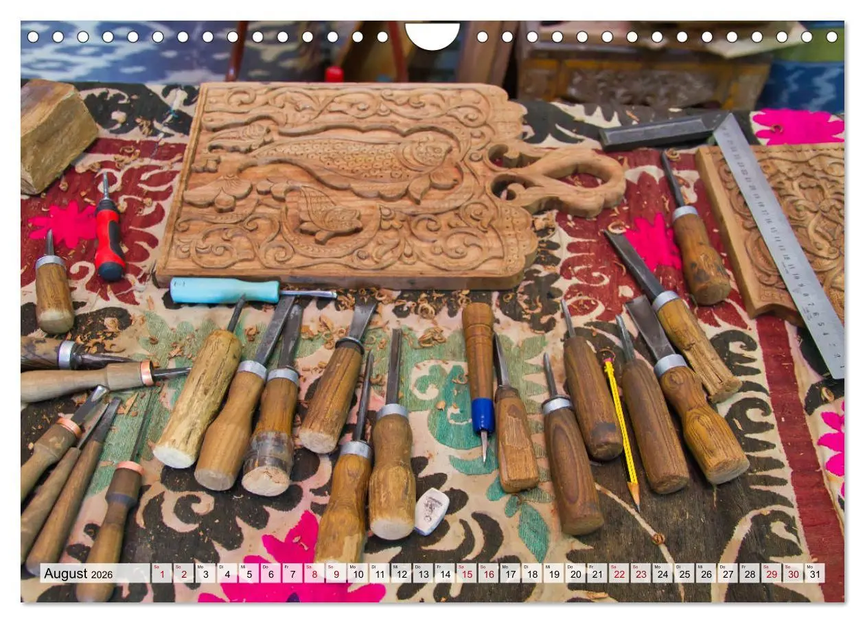 Bild: 9783457932339 | Usbekistan Mythos Seidenstraße hautnah (Wandkalender 2026 DIN A4...