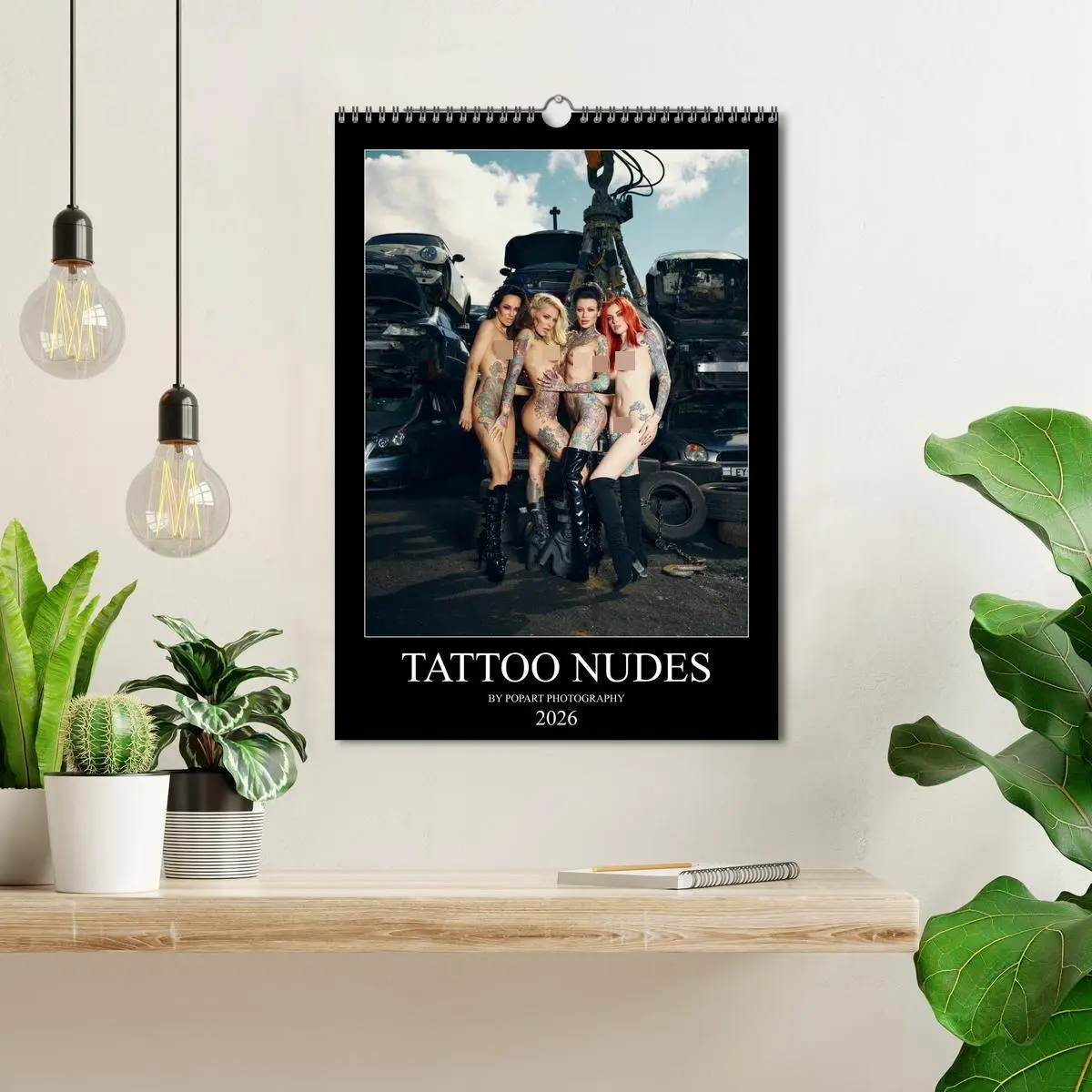 Bild: 9783516402339 | TATTOO NUDES (Wandkalender 2026 DIN A3 hoch), CALVENDO Monatskalender