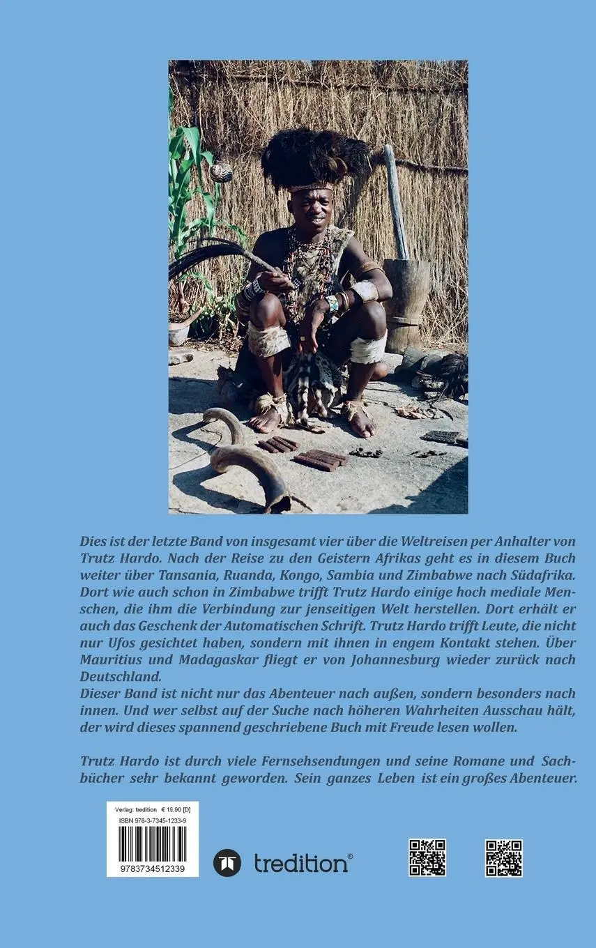Rückseite: 9783734512339 | Reise ins spirituelle Afrika | Weltreise Teil IV | Trutz Hardo | Buch