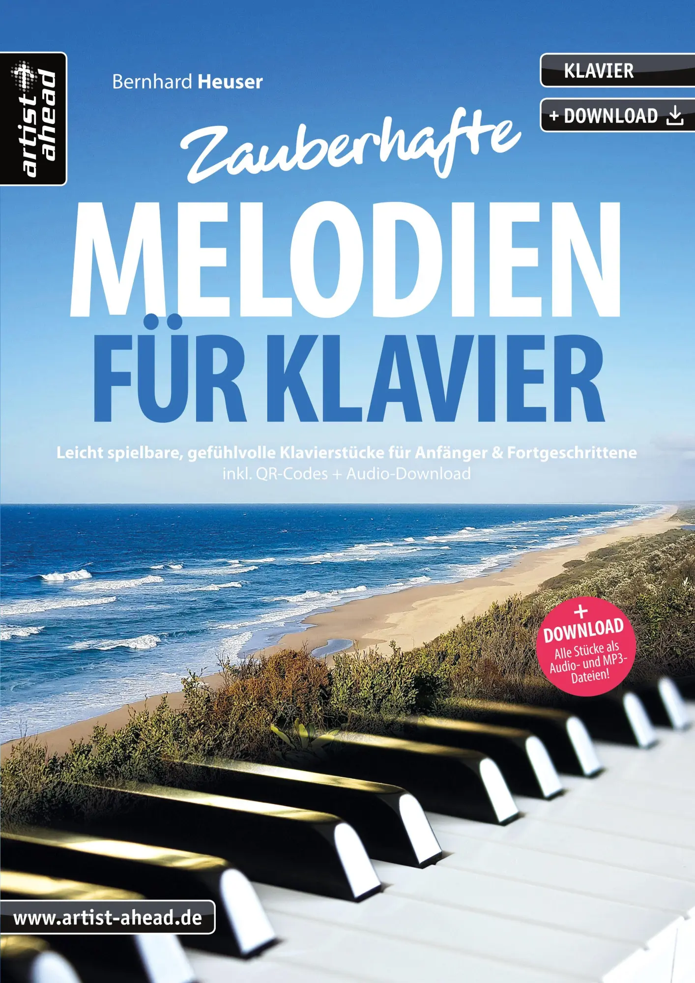 Cover: 9783866422339 | Zauberhafte Melodien für Klavier | Bernhard Heuser | Broschüre | 44 S.