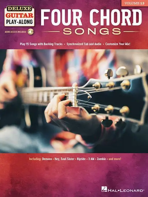 Cover: 9781540042439 | Four Chord Songs | Deluxe Guitar Play-Along Volume 13 | Corp | Buch
