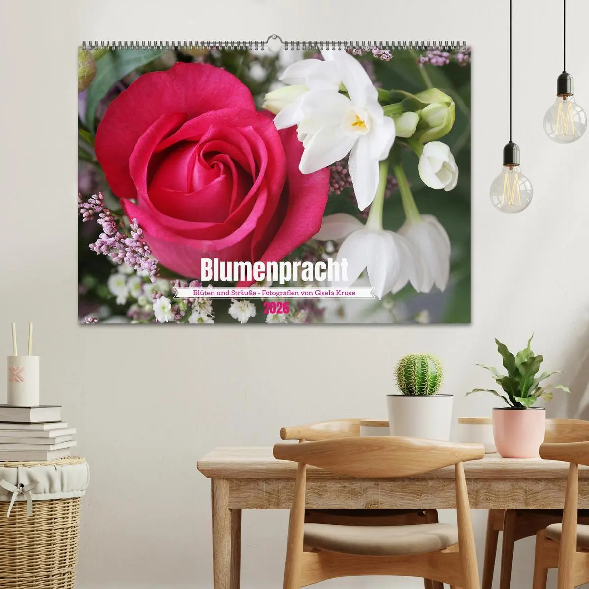 Bild: 9783457542439 | Blumenpracht - Blüten und Sträuße (Wandkalender 2026 DIN A2 quer),...
