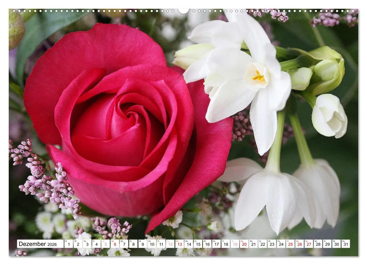 Bild: 9783457542439 | Blumenpracht - Blüten und Sträuße (Wandkalender 2026 DIN A2 quer),...
