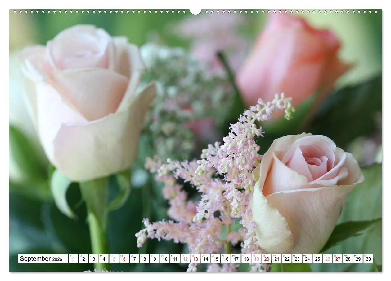 Bild: 9783457542439 | Blumenpracht - Blüten und Sträuße (Wandkalender 2026 DIN A2 quer),...