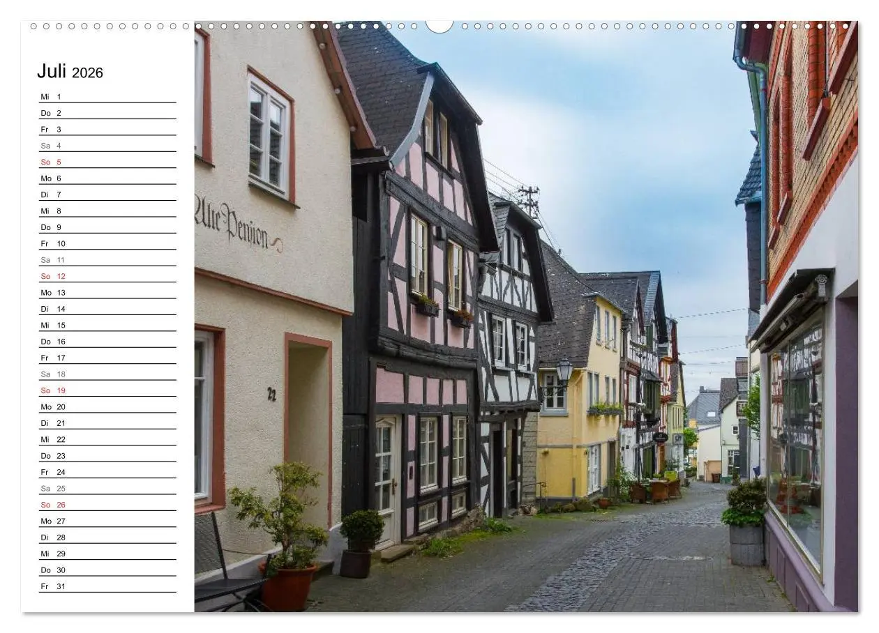 Bild: 9783516012439 | Der Westerwald (Wandkalender 2026 DIN A2 quer), CALVENDO...