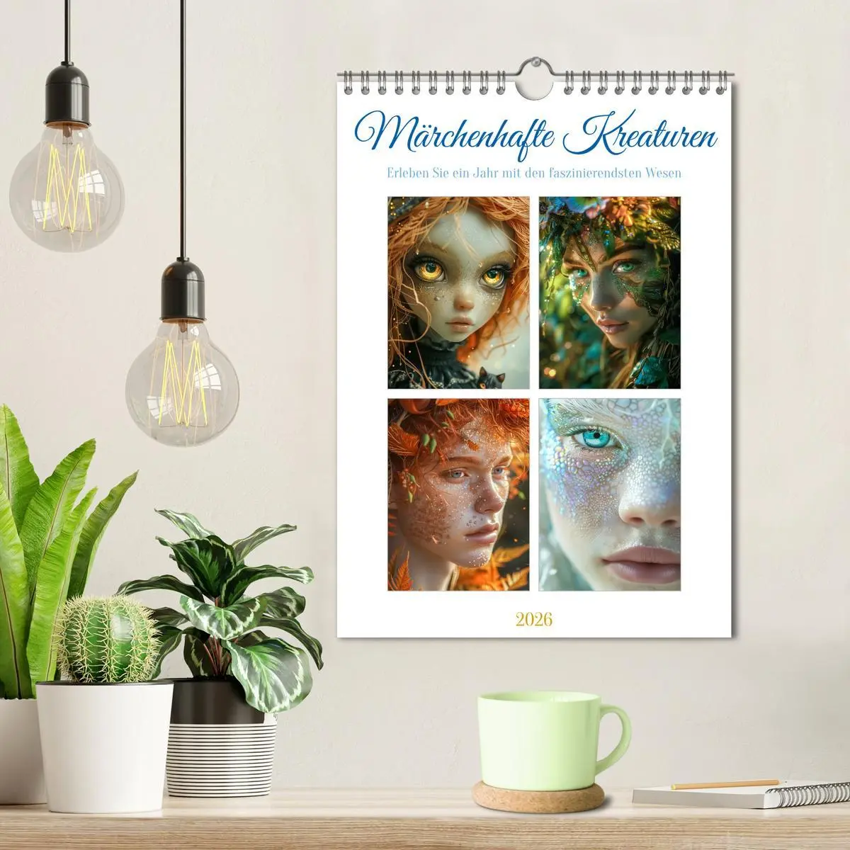 Bild: 9783516252439 | Magische Kreaturen (Wandkalender 2026 DIN A4 hoch), CALVENDO...