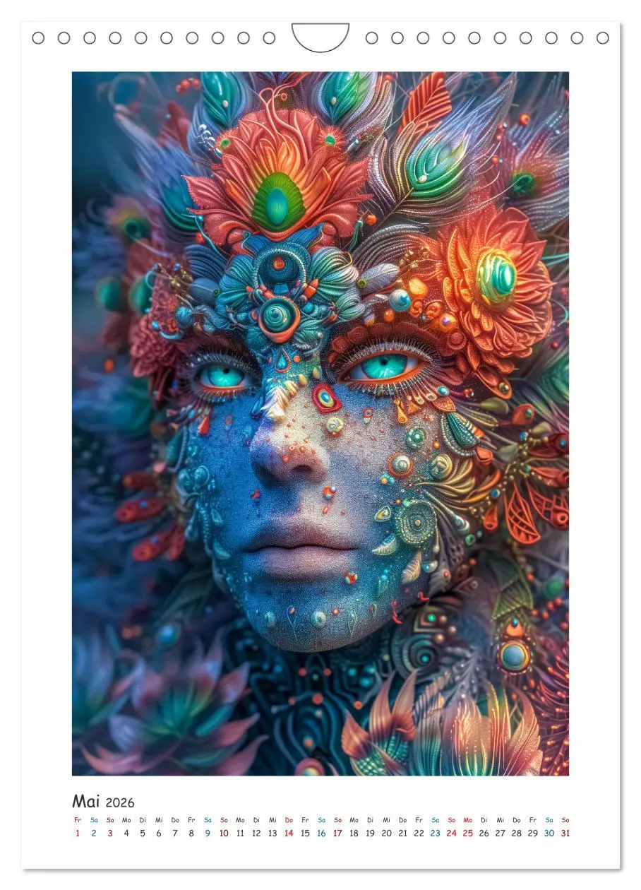Bild: 9783516252439 | Magische Kreaturen (Wandkalender 2026 DIN A4 hoch), CALVENDO...