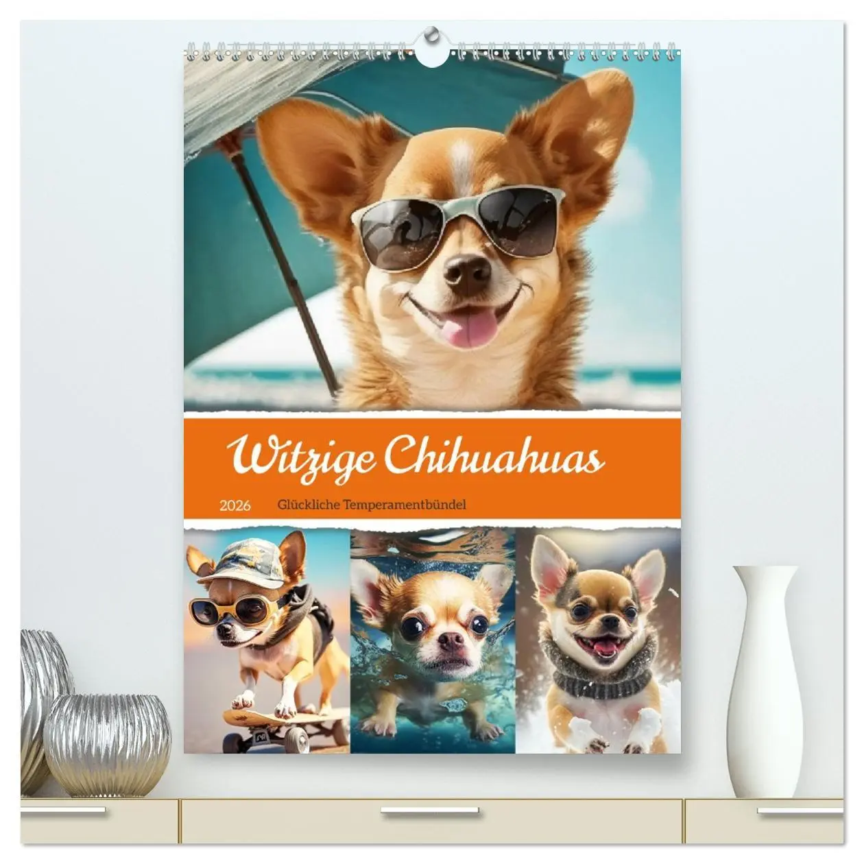 Cover: 9783516322439 | Witzige Chihuahuas. Glückliche Temperamentbündel (hochwertiger...