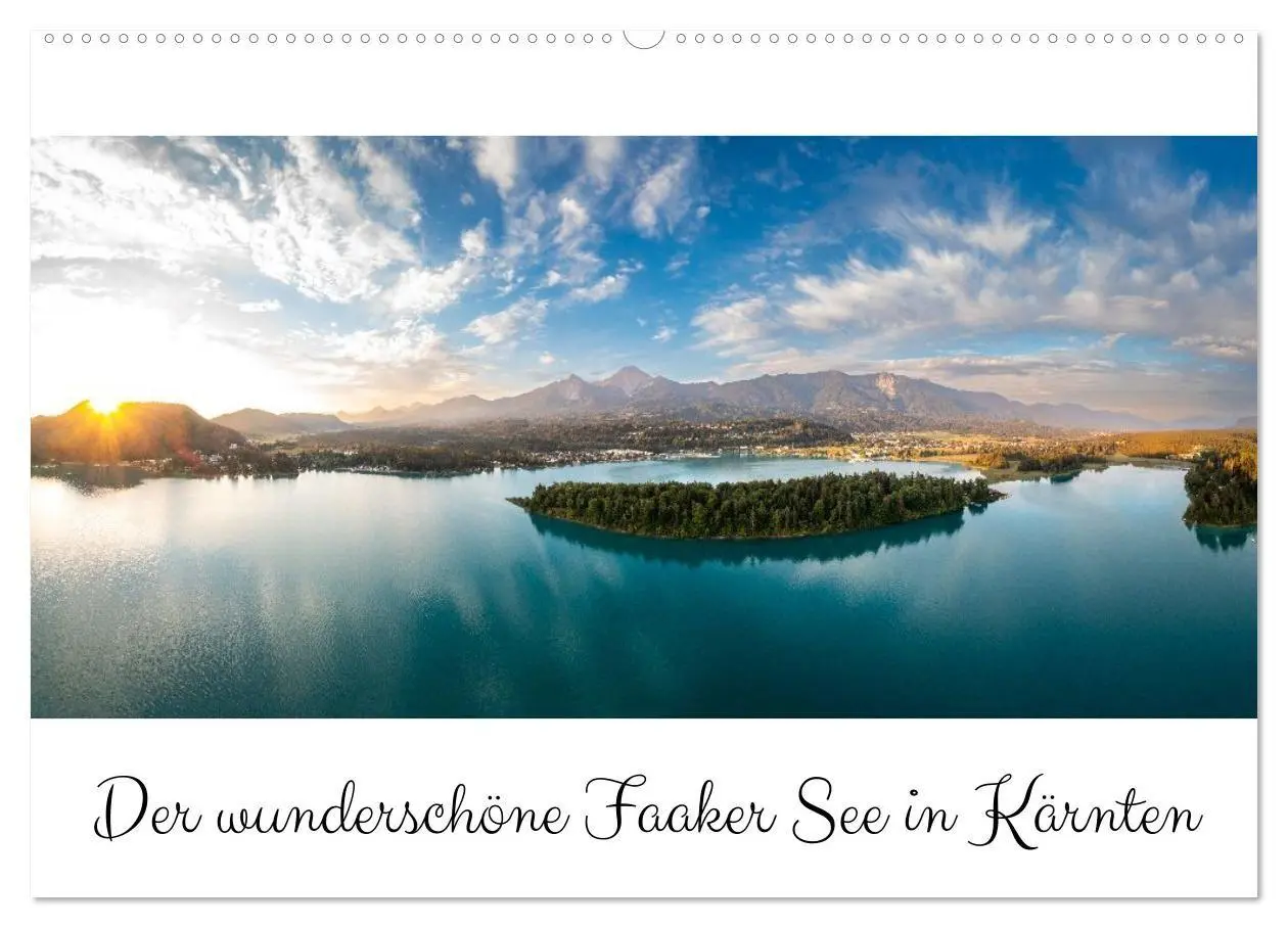 Cover: 9783516702439 | Der wunderschöne Faaker See in Kärnten (Wandkalender 2026 DIN A2...