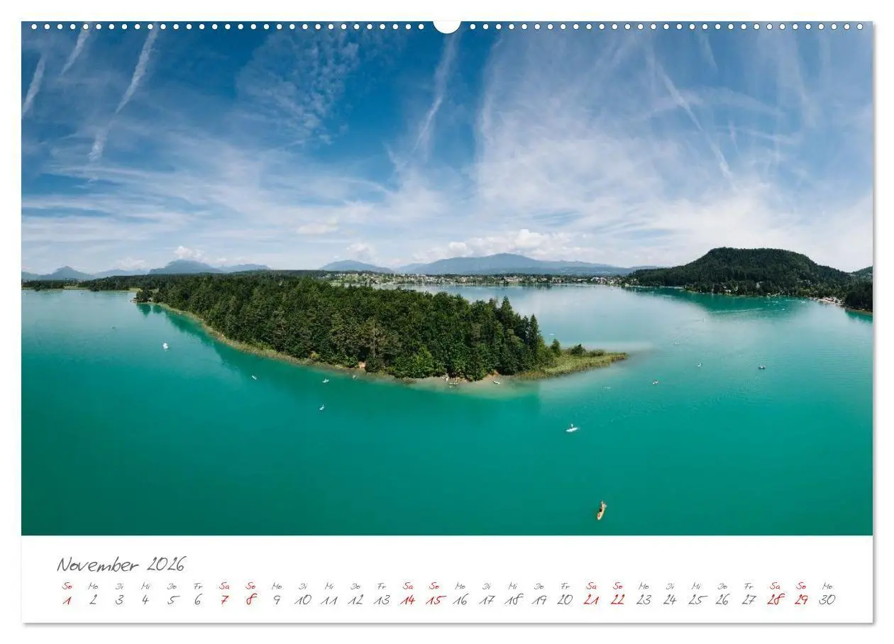 Bild: 9783516702439 | Der wunderschöne Faaker See in Kärnten (Wandkalender 2026 DIN A2...