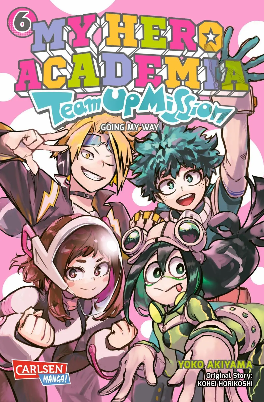 Cover: 9783551802439 | My Hero Academia - Team Up Mission 6 | Kohei Horikoshi (u. a.) | Buch