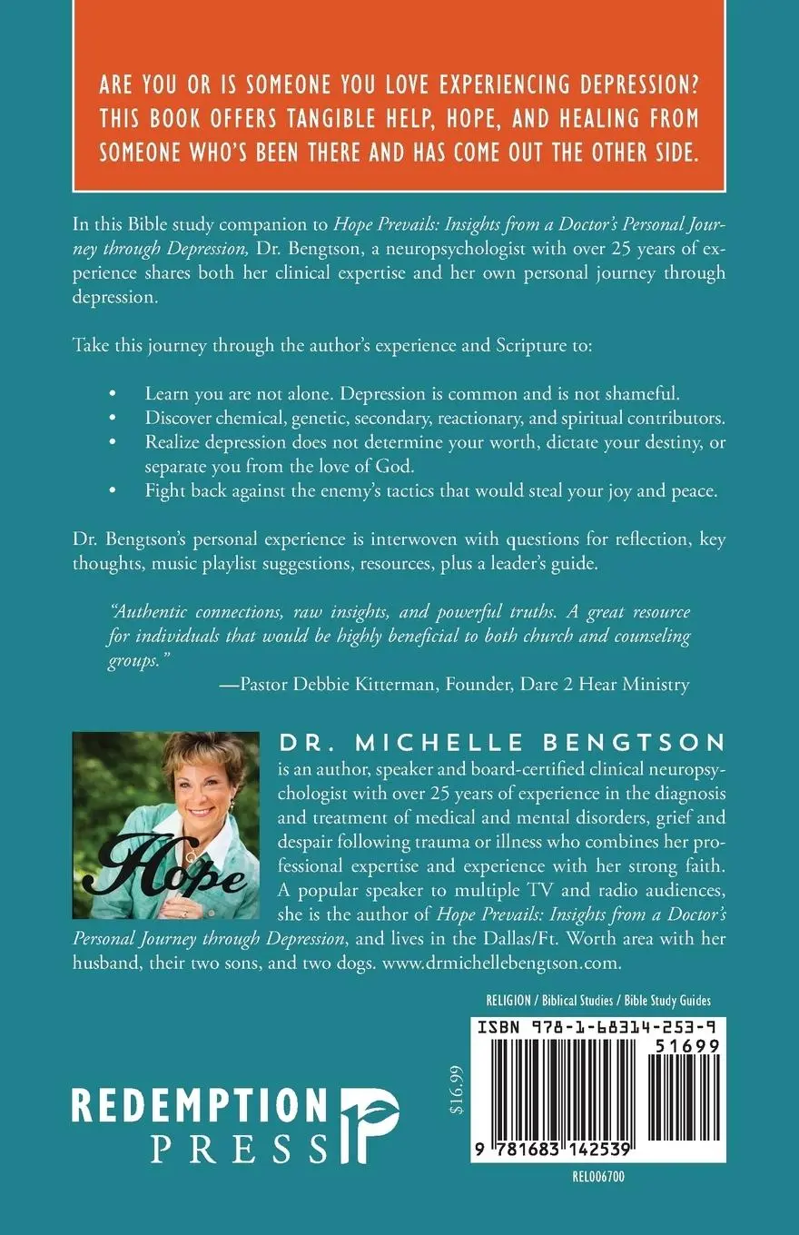 Rückseite: 9781683142539 | Hope Prevails Bible Study | Michelle Bengtson | Taschenbuch | Englisch